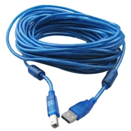 USB Printer 10M Printer Cable (Blue)