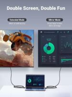 UGREEN 1.5 Meter DP Male to HDMI Male 4K 30Hz Cable - DP101 - 10239 -(1YW) - Image 3