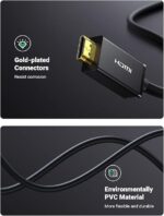 UGREEN 1.5 Meter DP Male to HDMI Male 4K 30Hz Cable - DP101 - 10239 -(1YW) - Image 4