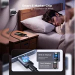 UGREEN USB-C to USB-C PD Fast Charging Cable 100W Max 1m - L528-65832 -(1YW) - Image 7