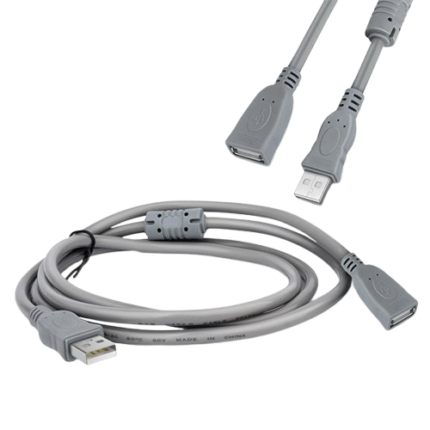 USB Extension 30cm Cable (Gray)
