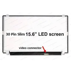 15.6 30 Pin Slim HD Laptop Screen With Frame (6MW)
