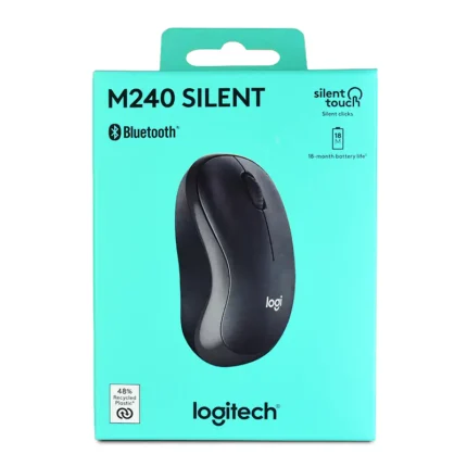 LOGITECH M240 Silent Bluetooth Mouse-Graphite (1YW)