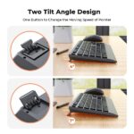 MEETION C2000 Wireless Keyboard and Mouse Combo Rechargeable 2.4GHz & Bluetooth (1YW) - Image 17